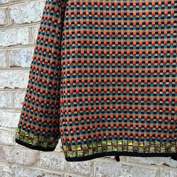 Vintage Jean Paul Gaultier Mulitcolor Wool Beaded Jacket - Picture 13 of 15